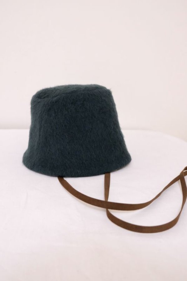 画像1: kéngo (ケンゴ)  re-wool double shaggy hat (1)