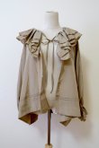 画像7: SOWA(ソーワ）Ruffle blouse khaki (7)