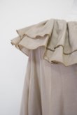 画像8: SOWA(ソーワ）Ruffle blouse khaki (8)