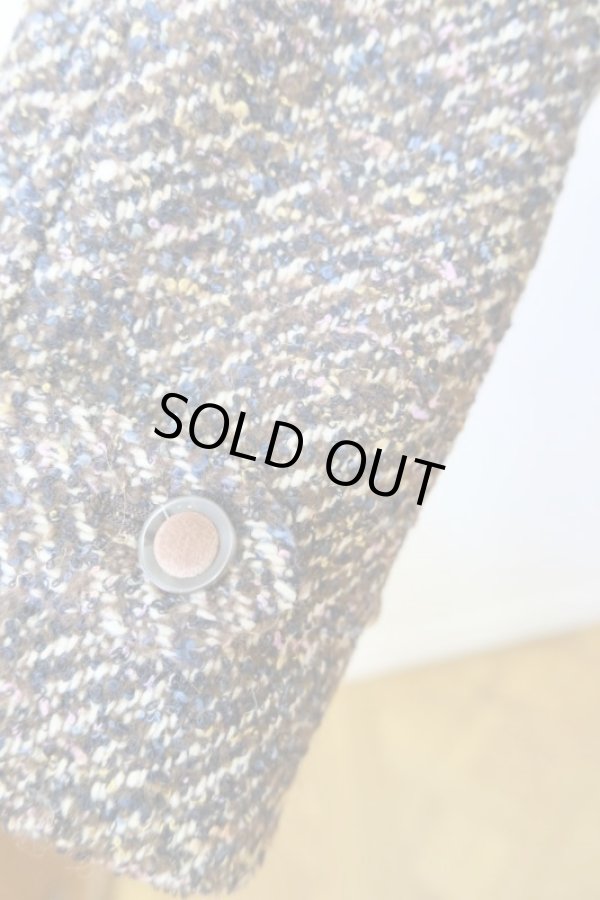 画像5: SOWA(ソーワ）Double coat brown tweed (5)