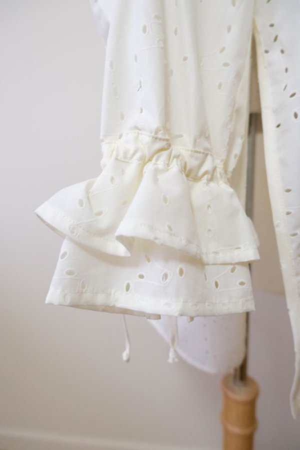 画像6: HENRIK VIBSKOV VOID FILLER BLOUSE ecru (6)