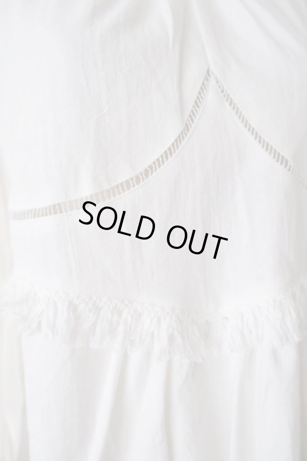 画像6: DECO depuis 1985 SCALAP SLEEVE LACE LINE SHIRTS (6)