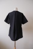 画像3: YuumiAria（ユウミアリア）SNAP FLARE TOPS black (3)