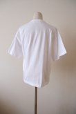 画像3: naokitomizuka (ナオキトミヅカ) Ribbon embroidery t-shirt white (3)