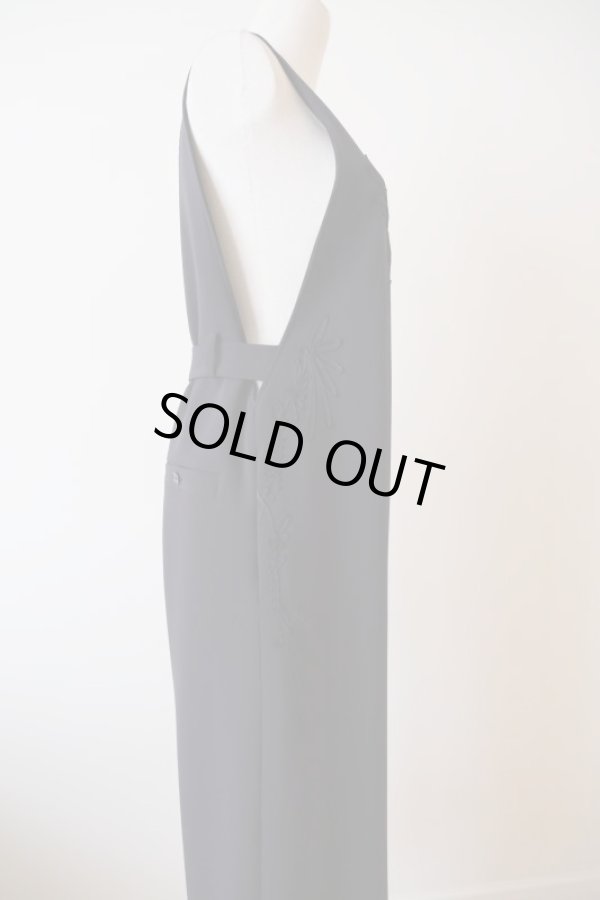 画像6: LOKITHO (ロキト）CORDEMB SALOPETTE NV BLK (6)