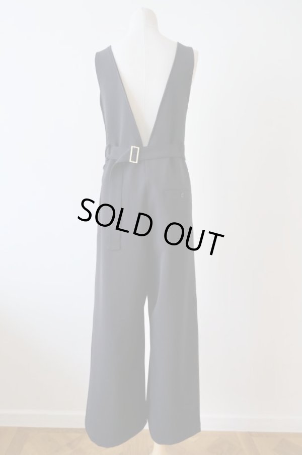 画像3: LOKITHO (ロキト）CORDEMB SALOPETTE NV BLK (3)