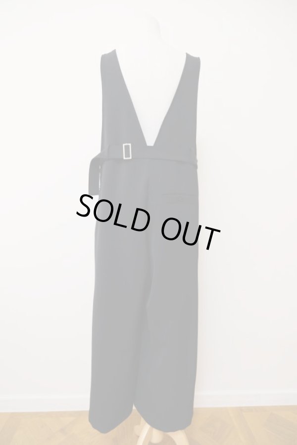 画像3: LOKITHO (ロキト）CORDEMB SALOPETTE BLK×BR (3)