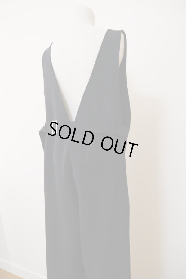 画像7: LOKITHO (ロキト）CORDEMB SALOPETTE BLK×BR (7)