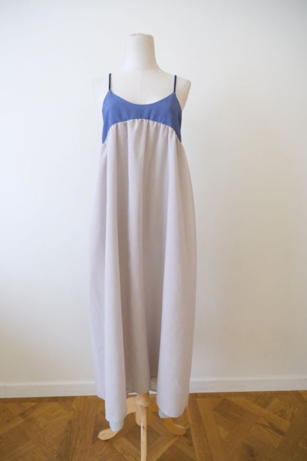 画像1: NEYVOR Color Layer Summer Dress Lgrey (1)