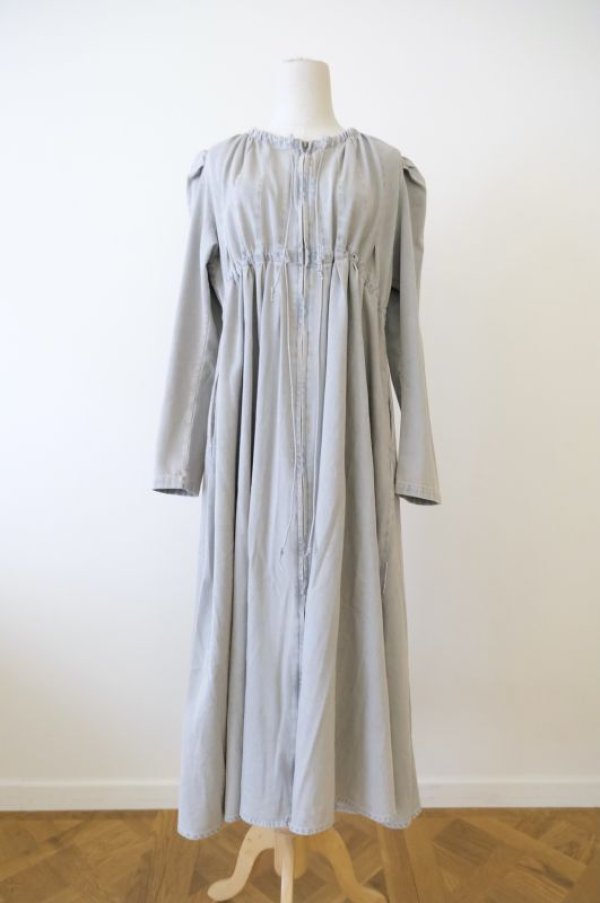画像1: MIKIOSAKABE (ミキオサカベ) Ancient Dress / Washed Blue (1)