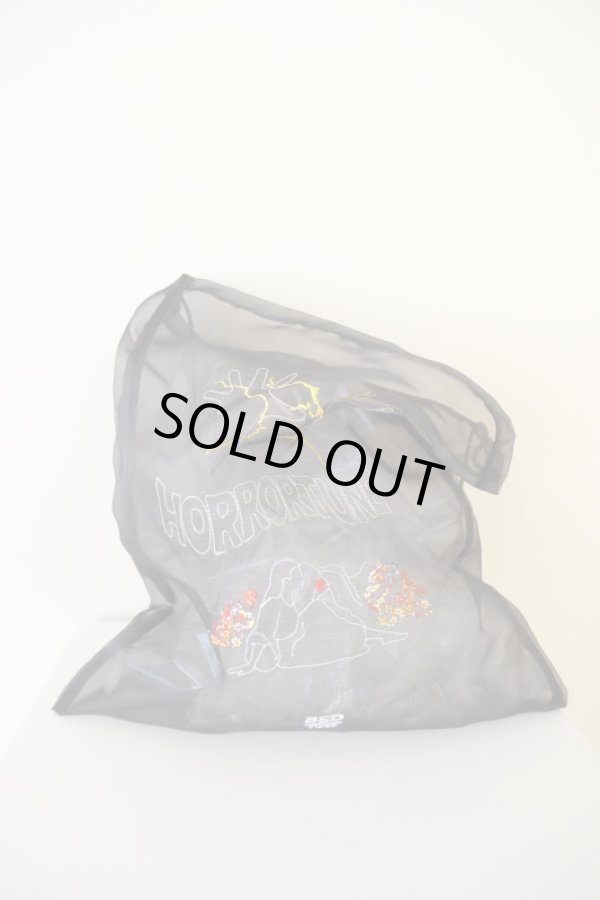画像1: bedsidedrama Ghost Tote Bag black (1)