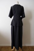 画像3: LOKITHO (ロキト) Laced york sash dress black (3)