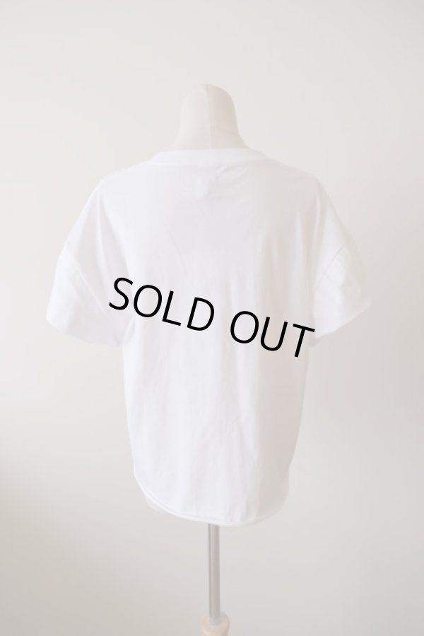 画像3: YuumiAria（ユウミアリア）CROSS VEST T-SHIRT white (3)