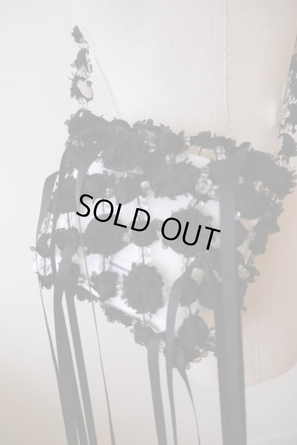 画像5: RIV NOBUHIKO (リブ ノブヒコ）BANTOM FLOWER SHOULDER BAG black (5)