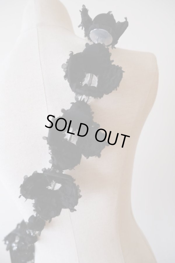 画像6: RIV NOBUHIKO (リブ ノブヒコ）BANTOM FLOWER SHOULDER BAG black (6)