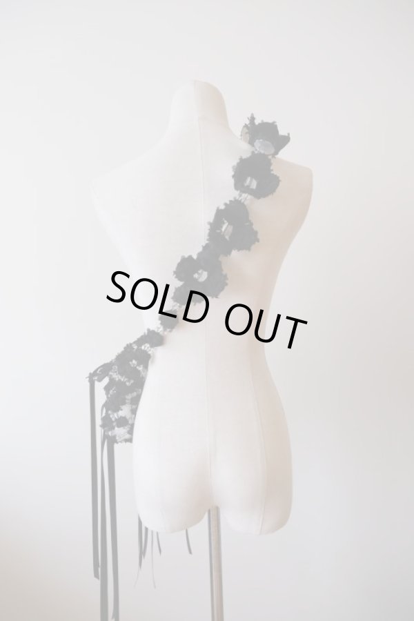 画像4: RIV NOBUHIKO (リブ ノブヒコ）BANTOM FLOWER SHOULDER BAG black (4)