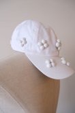 画像2: RIV NOBUHIKO (リブ ノブヒコ）CLINCH FLOWER CAP white (2)