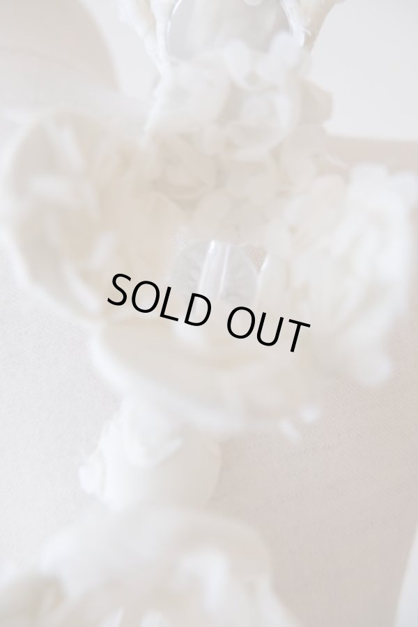 画像4: RIV NOBUHIKO (リブ ノブヒコ）BANTOM FLOWER SHOULDER BAG ivory (4)