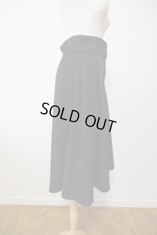 画像2: LOKITHO (ロキト）CORDEMB PEPLUM CULOTTES (2)