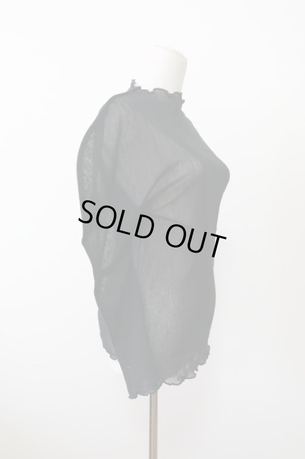 画像2: DECO depuis 1985 MESH GESSYOKU TOPS black (2)