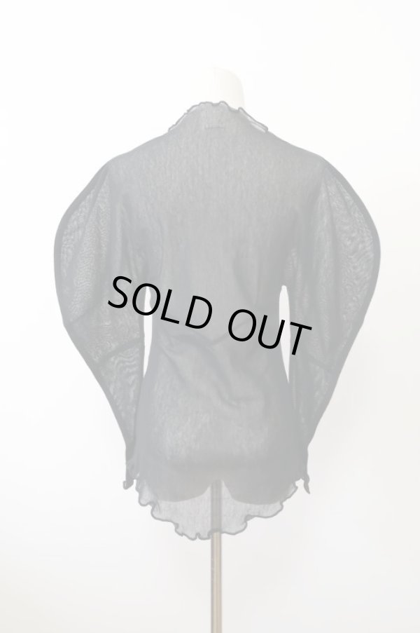 画像3: DECO depuis 1985 MESH GESSYOKU TOPS black (3)