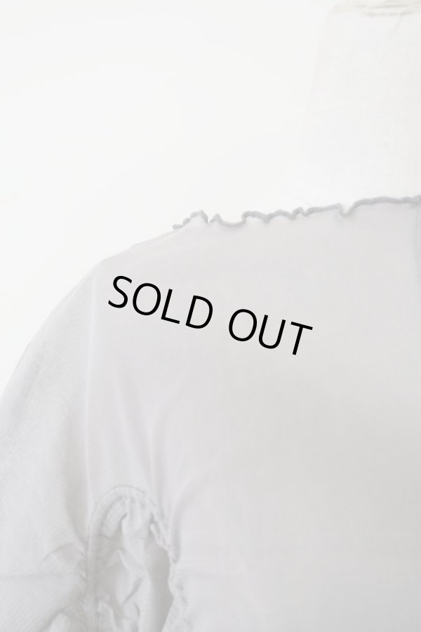 画像5: DECO depuis 1985 MESH GATHER TOPS grey (5)