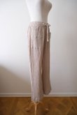 画像4: kéngo (ケンゴ) cotton banana yoryu loose pants paper beige (4)