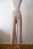 画像5: kéngo (ケンゴ) cotton banana yoryu loose pants paper beige (5)