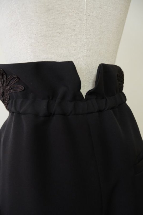 画像5: LOKITHO (ロキト)CORDEMB PEPLUMPANTS NAVY (5)