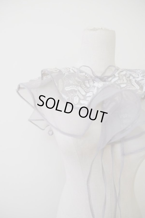 画像7: AOIWANAKA  Pine  レースケープ bluebeige (7)