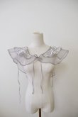 画像4: AOIWANAKA  Pine  レースケープ bluebeige (4)