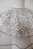 画像3: AOIWANAKA  Pine  レースケープ bluebeige (3)