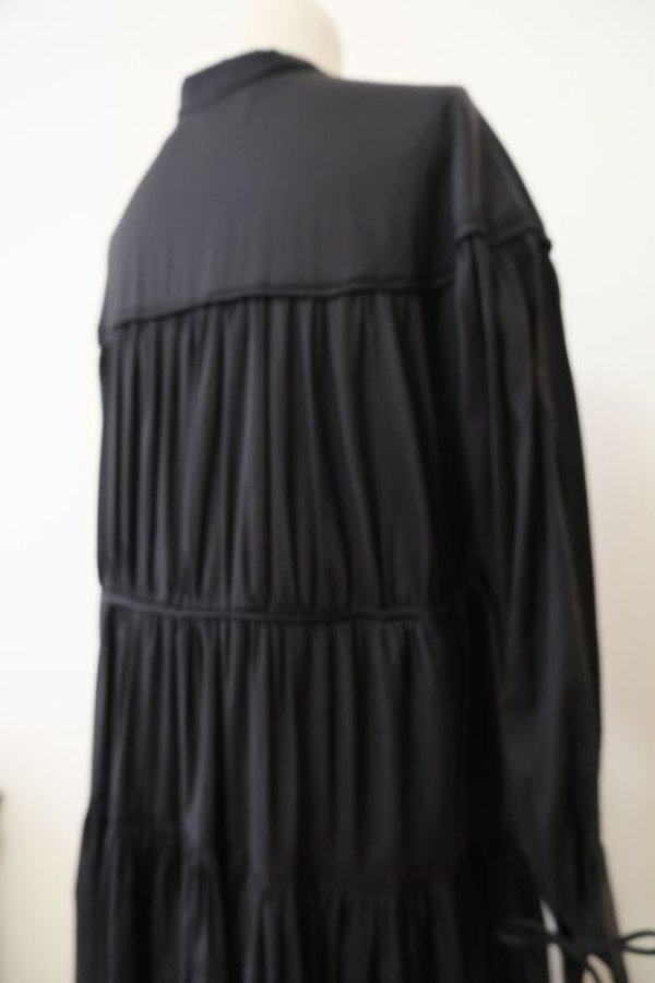 画像8: SIIILON (シーロン)Breeze gather dress black (8)
