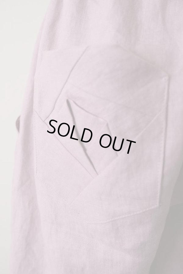 画像2: youmolaugh 薔薇のタックパンツ pink (2)