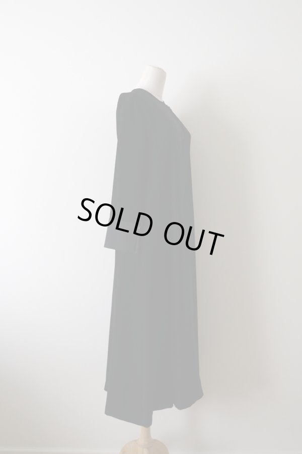 画像2: LOKITHO (ロキト）laced V dress black × black (2)