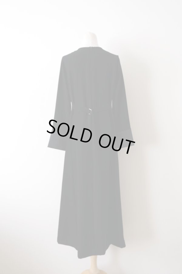 画像3: LOKITHO (ロキト）laced V dress black × black (3)