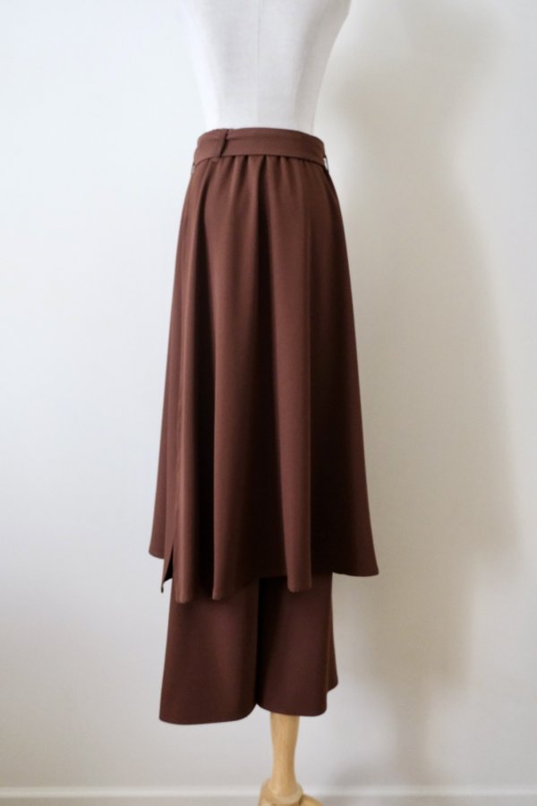 画像2: LOKITHO (ロキト)layerd pants brown (2)