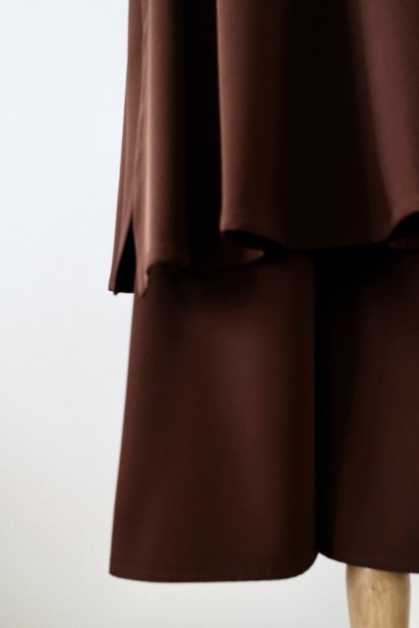 画像4: LOKITHO (ロキト)layerd pants brown (4)