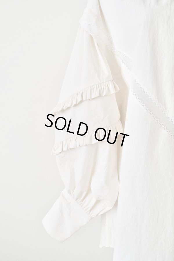 画像7: DECO depuis 1985 FRILL SLEEVE SHIRTS  (7)