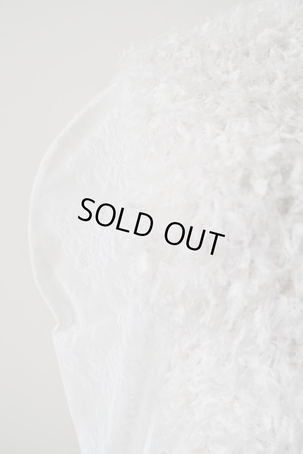 画像4: DECO depuis 1985 FEATHER LACE PANEL TOPS  (4)