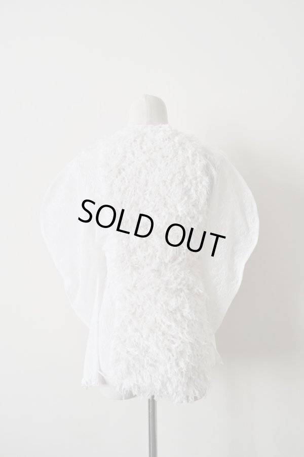 画像2: DECO depuis 1985 FEATHER LACE PANEL TOPS  (2)