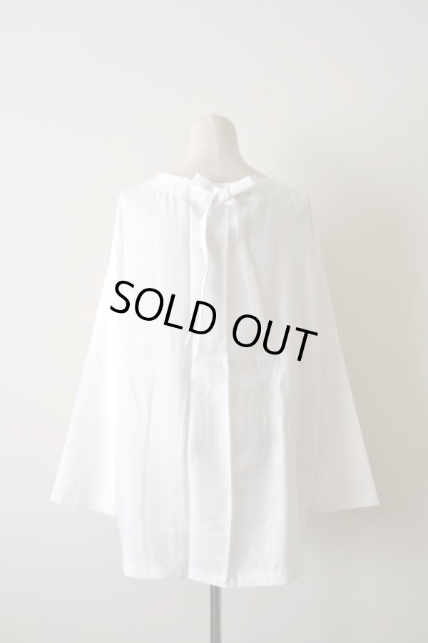 画像3: MARU TO (マルト)Back Tie Shirt (3)