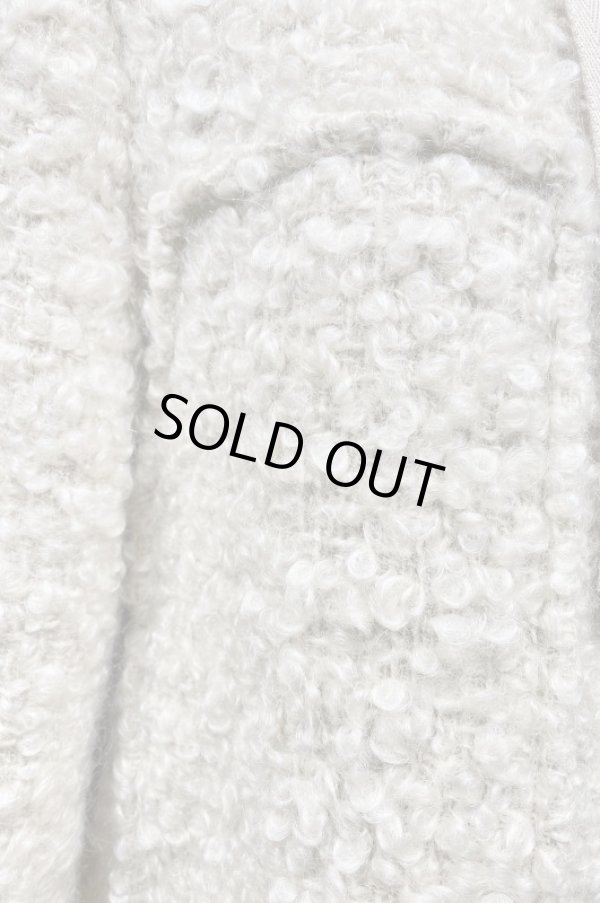 画像4: LOKITHO MOHAIR HOODEDBLOUSON beige (4)