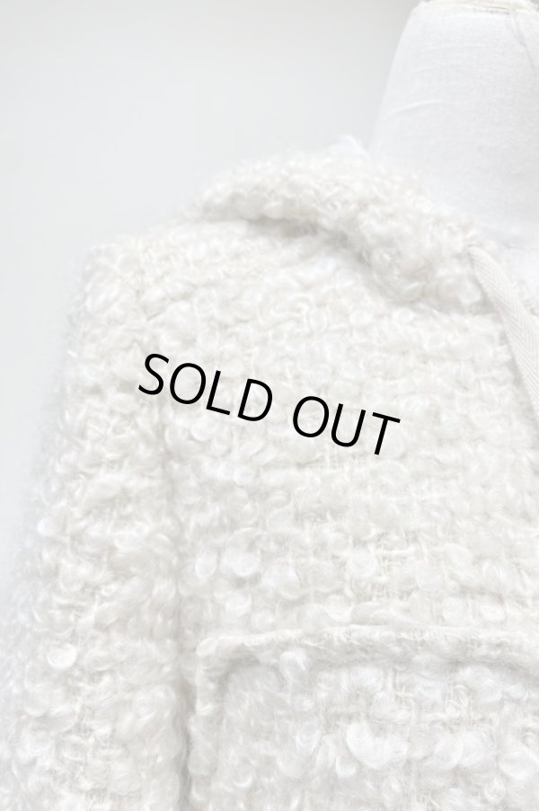 画像5: LOKITHO MOHAIR HOODEDBLOUSON beige (5)