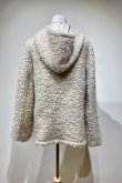 画像3: LOKITHO MOHAIR HOODEDBLOUSON beige (3)