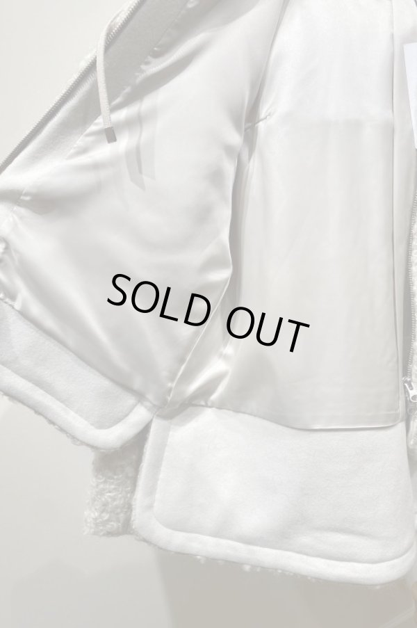 画像7: LOKITHO MOHAIR HOODEDBLOUSON beige (7)