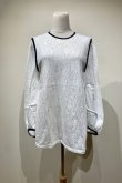 画像1: LOKITHO KNITED LACE TOP　white (1)