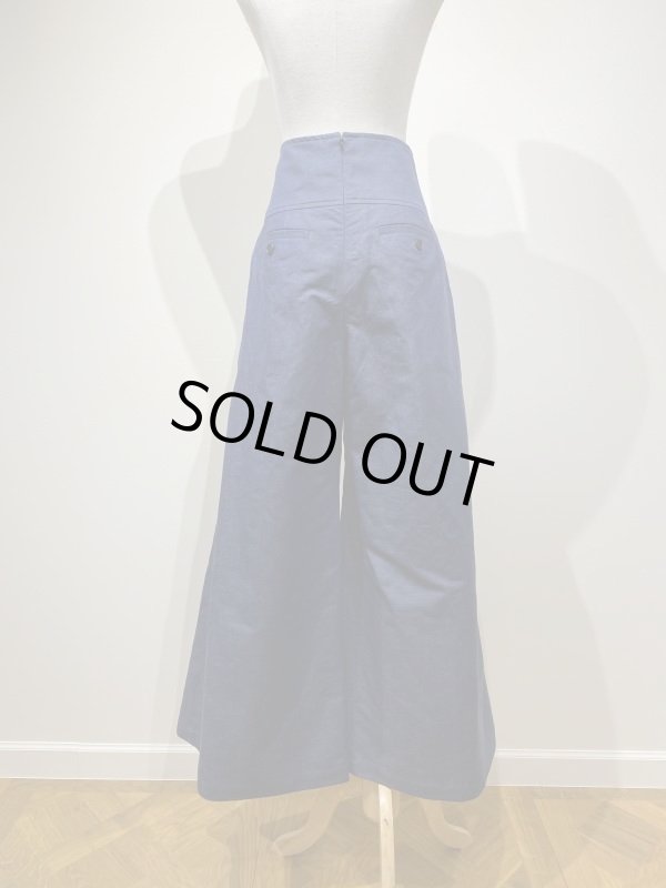 画像3: LOKITHO TACKED WIDE DENIM PANTS (3)