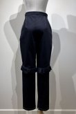 画像3: DECO depuis 1985 vintage denim frill pants black (3)