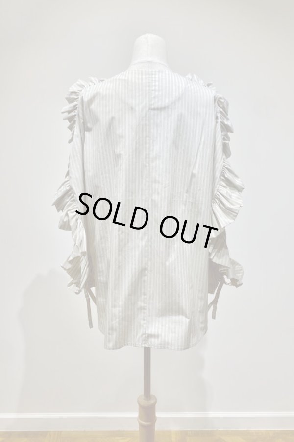 画像3: DECO depuis 1985 frill sleeve shirts beige (3)